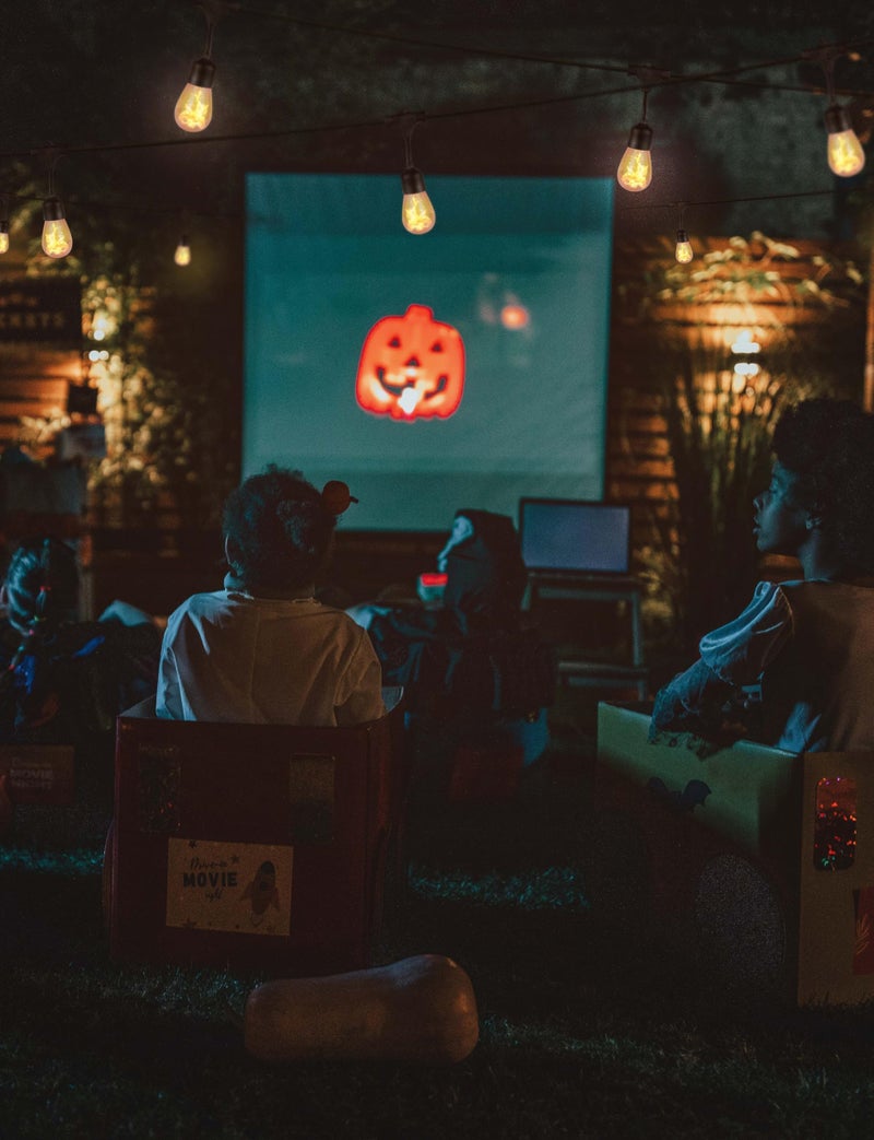 Brightech Ambience Pro Solar Powered LED Outdoor String Lights - 27 Ft Commercial Waterproof Patio Lights with Flaming, Flickering Bulbs - Shatterproof String Lights for Halloween, Porch, Deck - Image 4